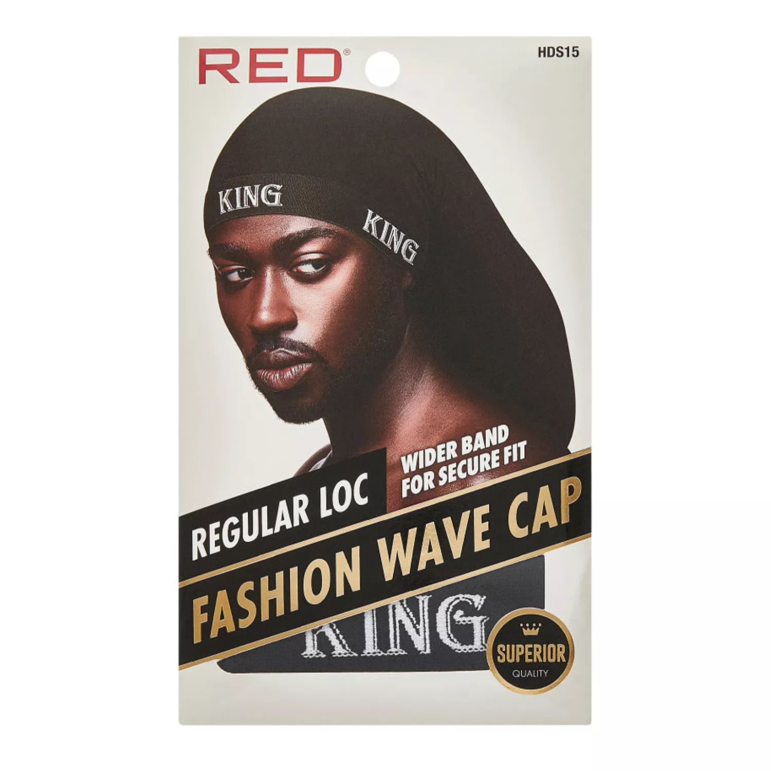 Red Fashion Black Loc Cap Regular King