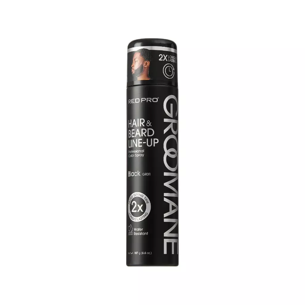 RED PRO GROOMANE WATERPROOF & FADE-RESISTANT PROFESSIONAL TEMPORARY COLOR SPRAY