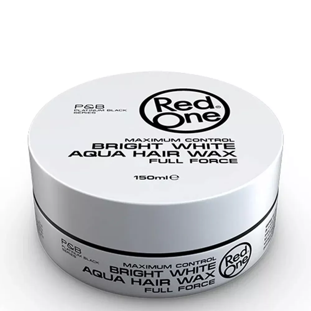 RedOne Bright White Aqua Hair Wax Maximum Control 5oz
