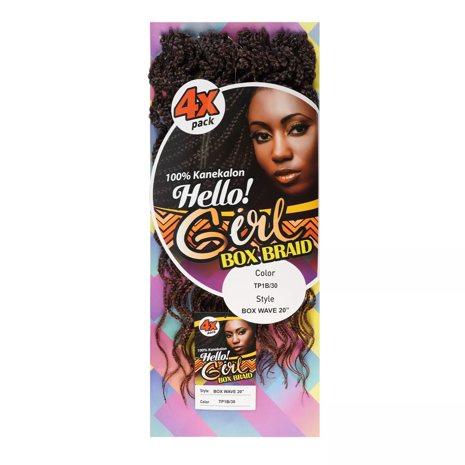 RemI Tech Crochet Braids 4X Hello Girl Box Braid (14"-20")