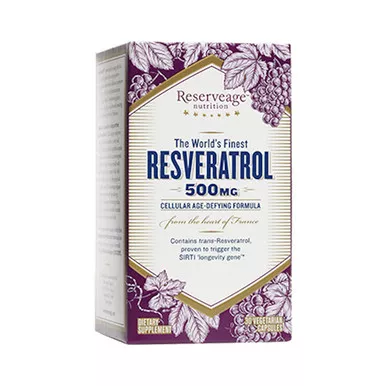 Reserveage Resveratrol 500mg