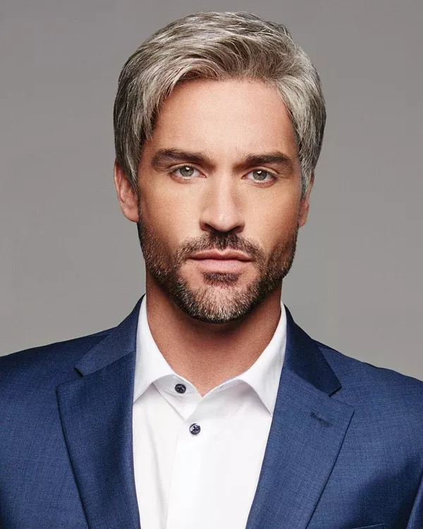 Reserved Average/Large Men's Lace Front & Monofilament Crown Synthetic Wig by HIM