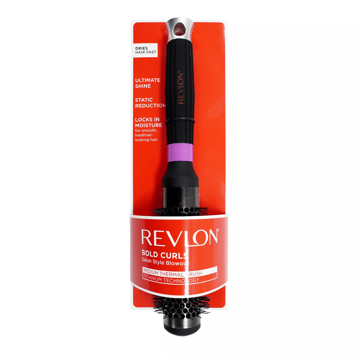 Revlon Pro Collection Smoothstay Titanium Round Thermal Medium Brush