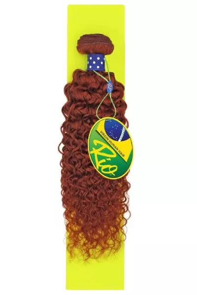 RIO 100% BRAZILLIAN REMY VIRGIN HUMAN HAIR – 3 BUNDLE DEAL – GINGER