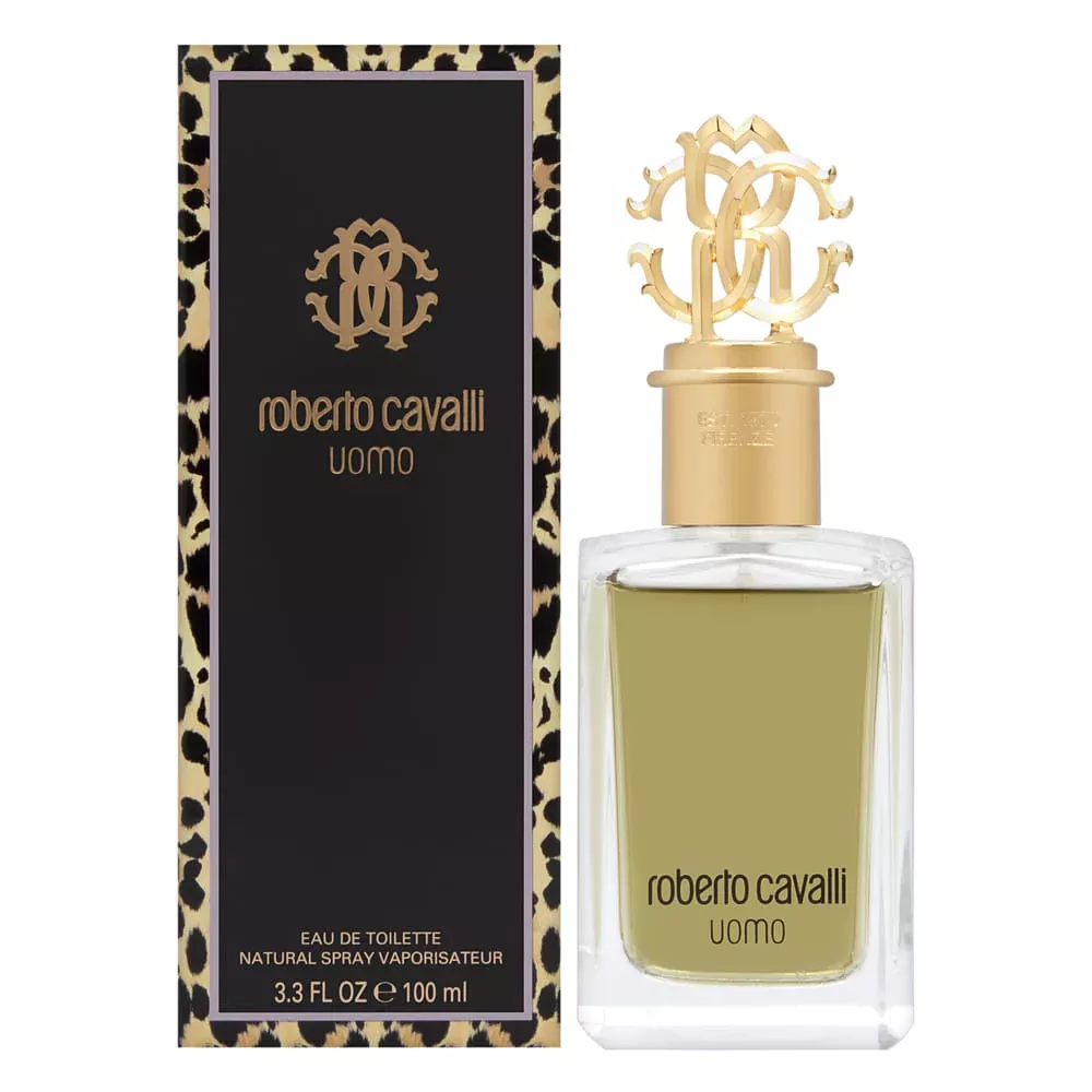 Roberto Cavalli Uomo for Men 3.3 oz Eau de Toilette Spray