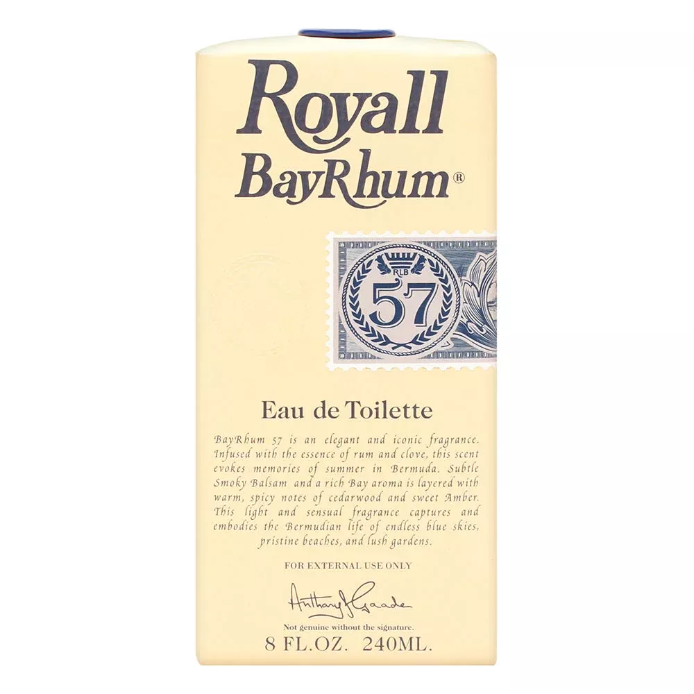 Royall BayRhum 57 by Royall Fragrances for Men 8.0 oz Eau de Toilette Splash