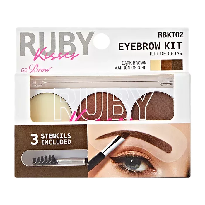 Ruby Kisses By Kiss Go Brow EYEBROW KIT