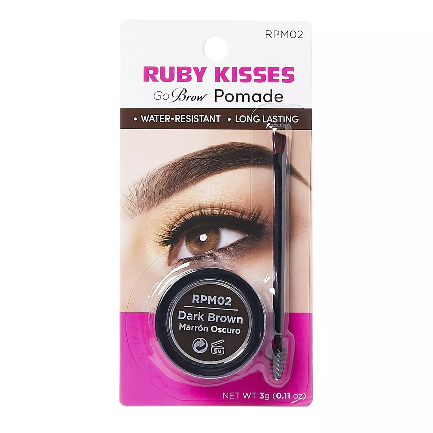 Ruby Kisses Go Brow Pomade 0.11oz/ 3g