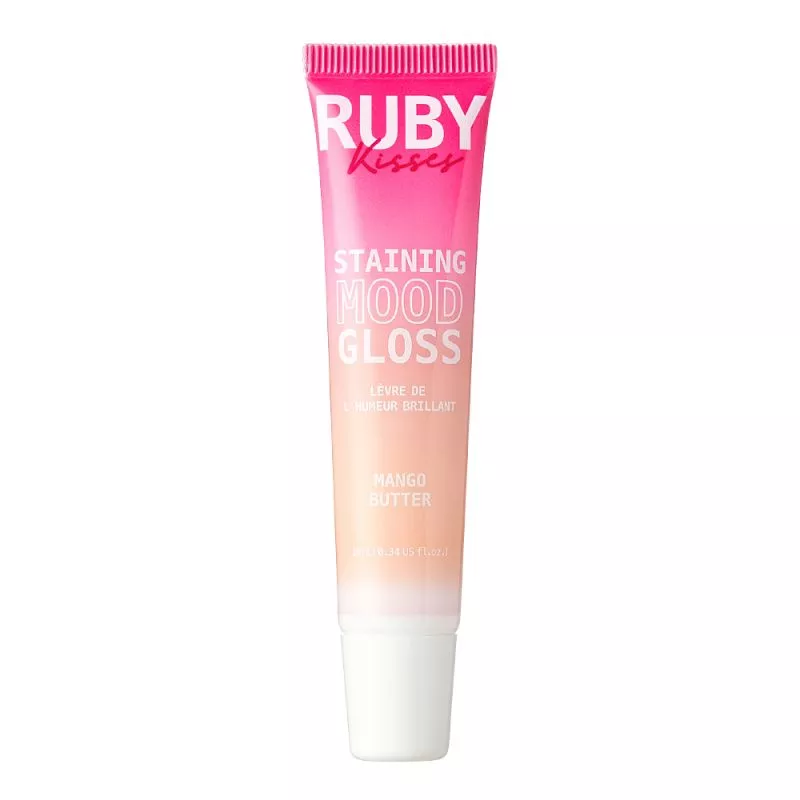 RUBY KISSES STAINING MOOD LIP GLOSS - MANGO BUTTER