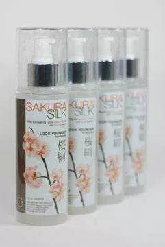Sakura Silk Mild Exfoliating Gel for Face & Body, 5 oz.