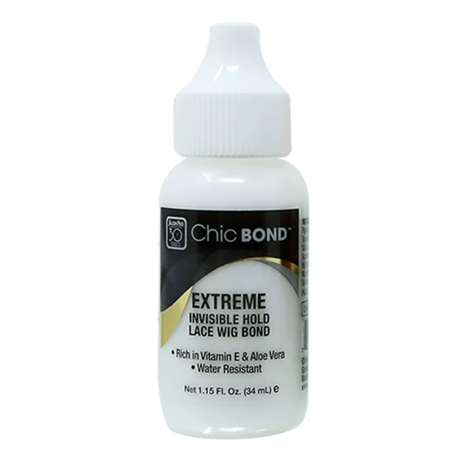 Salon Pro 30 Sec Chic Bond Invisible Hold Lace Wig Bond 1.15oz/ 34ml
