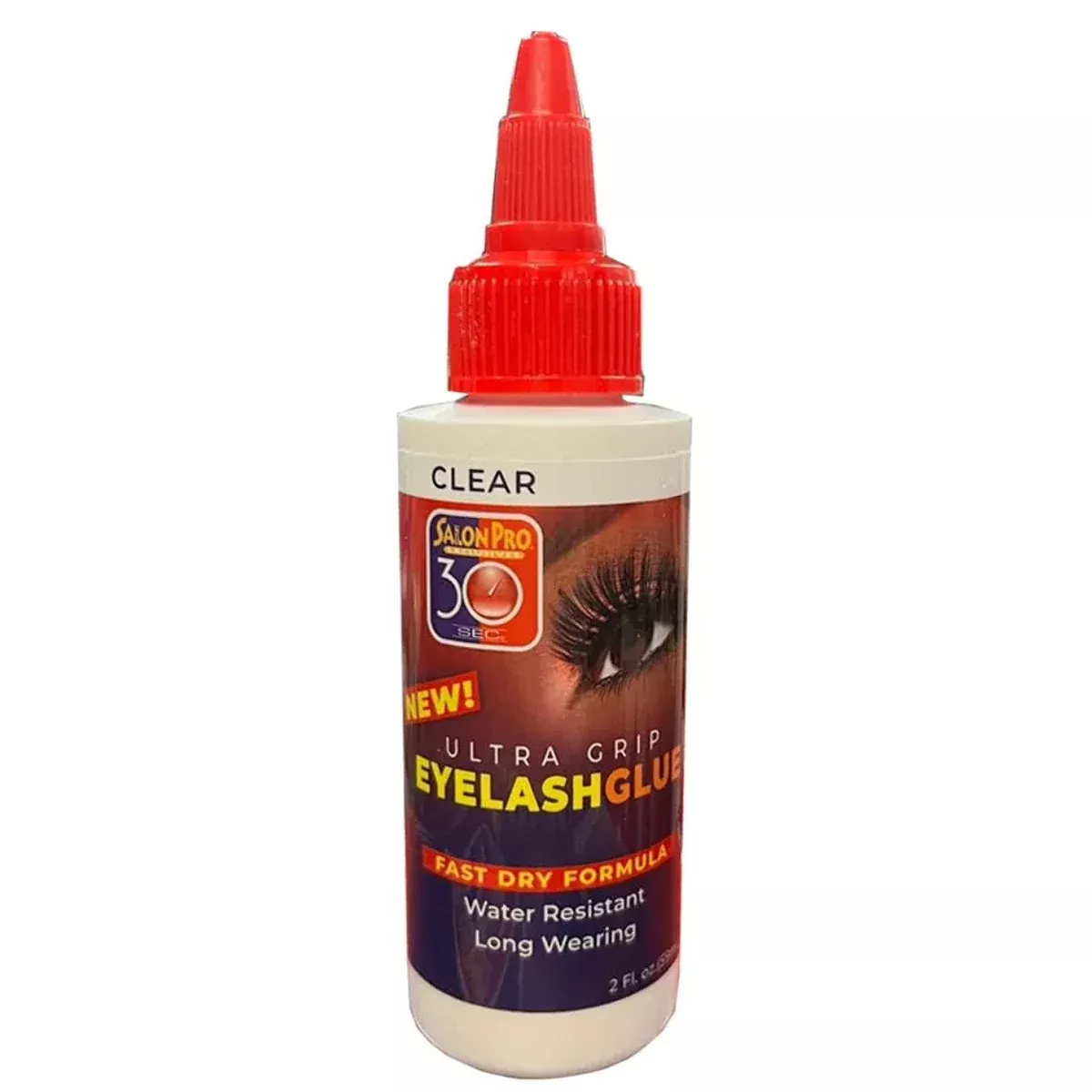 Salon Pro 30 Sec Ultra Grip Eyelash Glue - Clear 2oz