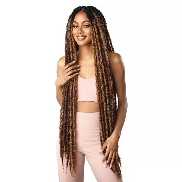 SENASATIONNEL LULUTRESS SYNTHETIC BRAID BUTTERFLY LOCS 36 "