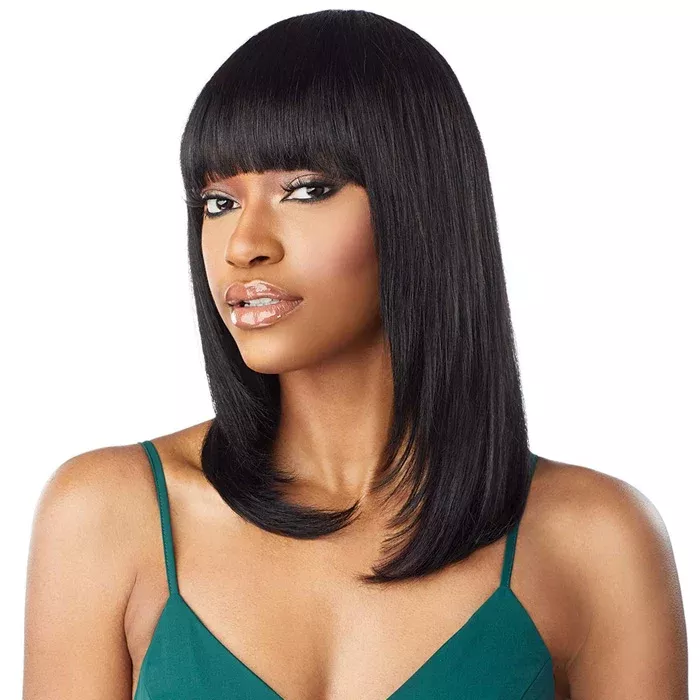 Sensationnel 10A Unprocessed 100% Virgin Human Hair Full Wig - STRAIGHT 18"