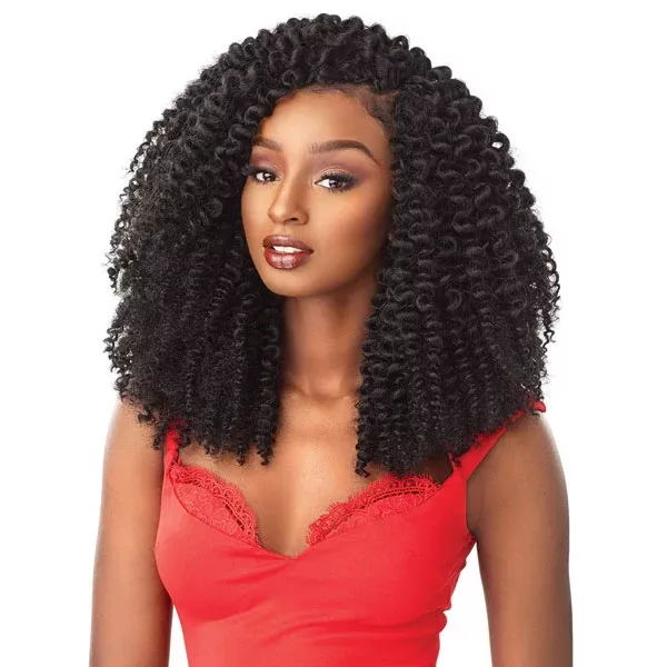 Sensationnel African Collection SNAP 3x Pre-Looped Crochet Braid - BANTU KNOT OUT 12"
