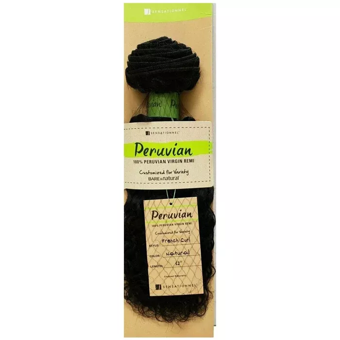 Sensationnel Bare & Natural Peruvian 100% Virgin Remi - FRENCH CURL 12/20"