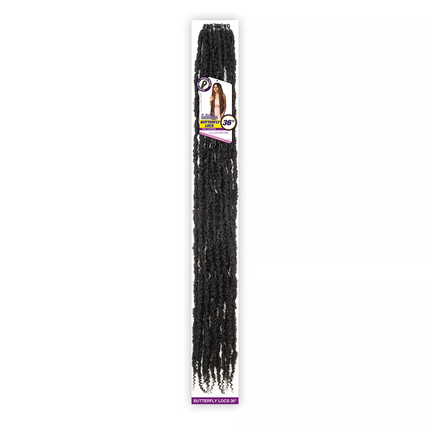 Sensationnel Crochet Braids Lulutress Pre-Looped Butterfly Locs 36"
