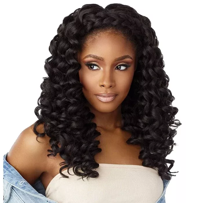 Sensationnel Curls Kinks Textured Clip-Ins Weave 9 pcs - WILD ONE 14"
