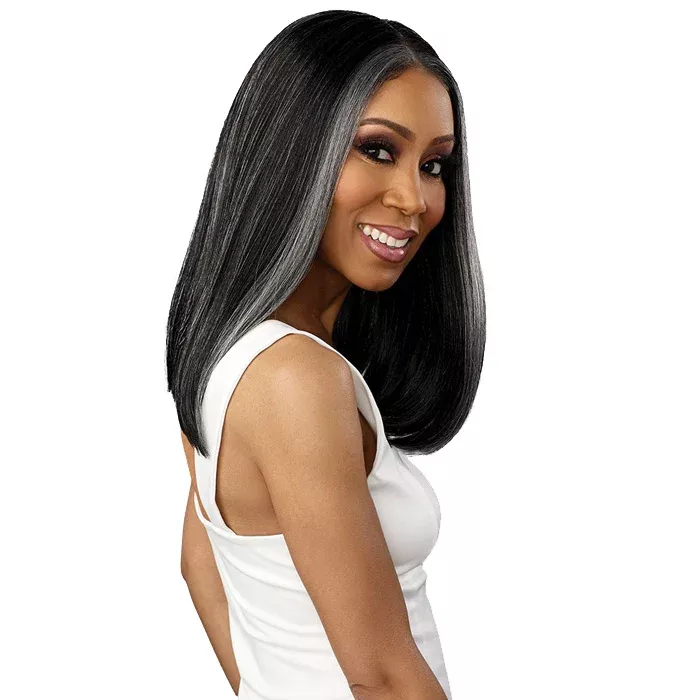 Sensationnel Dashly Salt & Pepper HD 4" Deep Lace Parting Front Wig - SP LACE UNIT 5