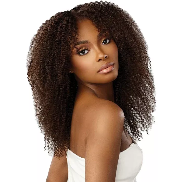 Sensationnel EmpireWet & Wavy 100% Human Hair Weave - KINKY CURLY - 3 Packs Multi-Length