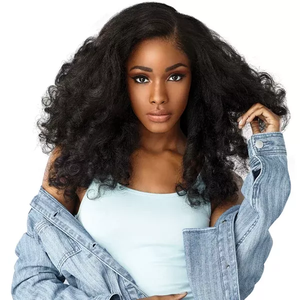 Sensationnel Empress Curls Kinks & CO Synthetic Textured Lace Front Wig - HEART BREAKER