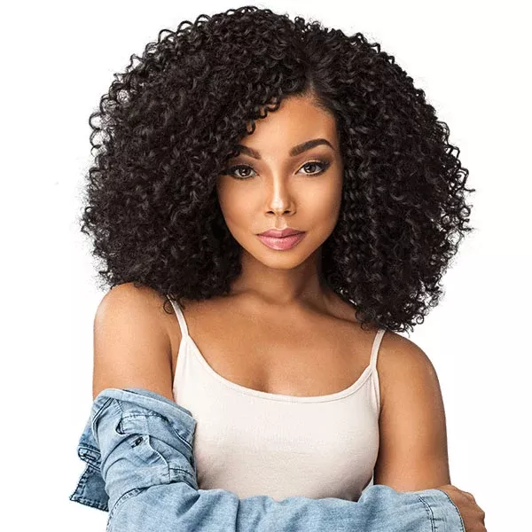 Sensationnel Empress Curls Kinks & CO Synthetic Textured Lace Front Wig RULE BREAKER