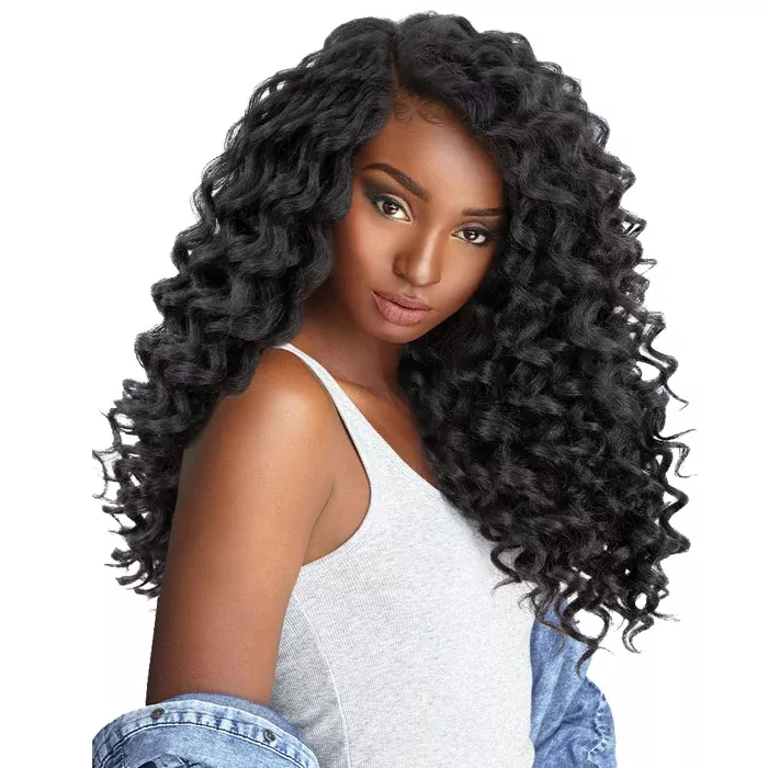 Sensationnel Empress Curls Kinks & CO Textured Synthetic Lace Wig - WILD ONE