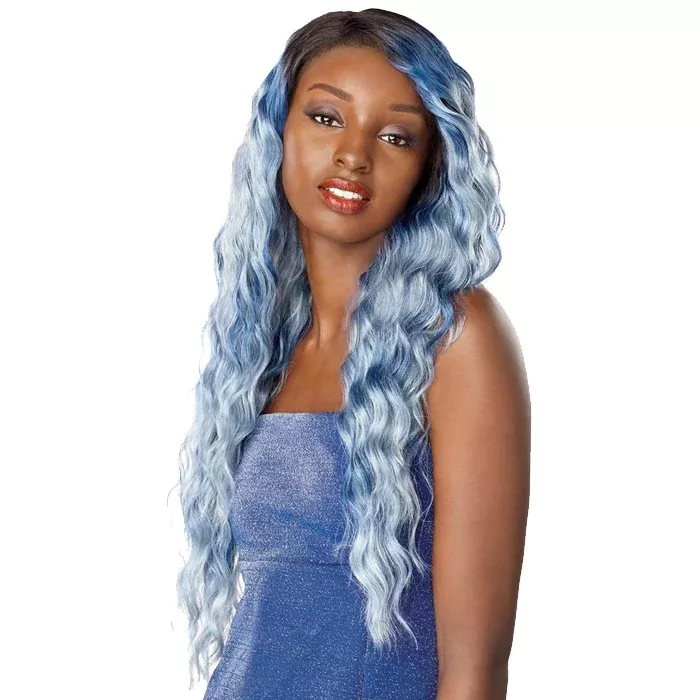 Sensationnel Empress Natural Curved Part Lace Front Wig - MELANIE