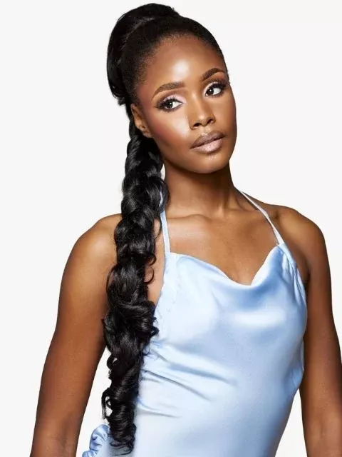 Sensationnel Glamora HD Lace Drawstring Ponytail - GLAMORA_GLAM UPDO UNIT 1