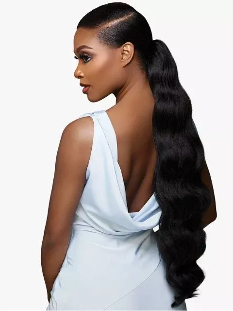 Sensationnel Glamora HD Lace Drawstring Ponytail - GLAMORA_GLAM UPDO UNIT 6
