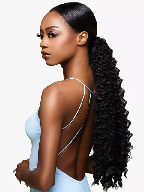 Sensationnel Glamora HD Lace Drawstring Ponytail - GLAMORA_GLAM UPDO UNIT 7
