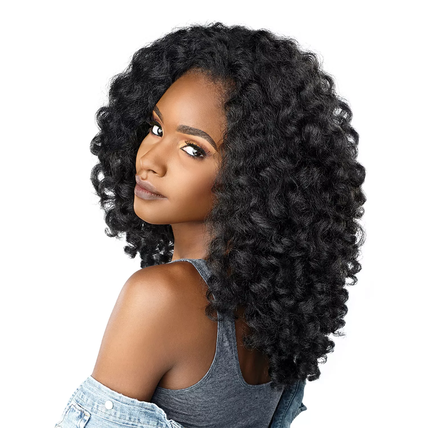 Sensationnel Half Wig Instant Weave Curls Kinks N Co Money Maker