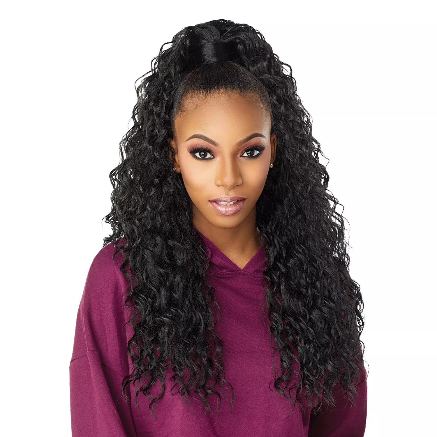 Sensationnel Half Wig N Pony Wrap Instant Up N Down UD 2