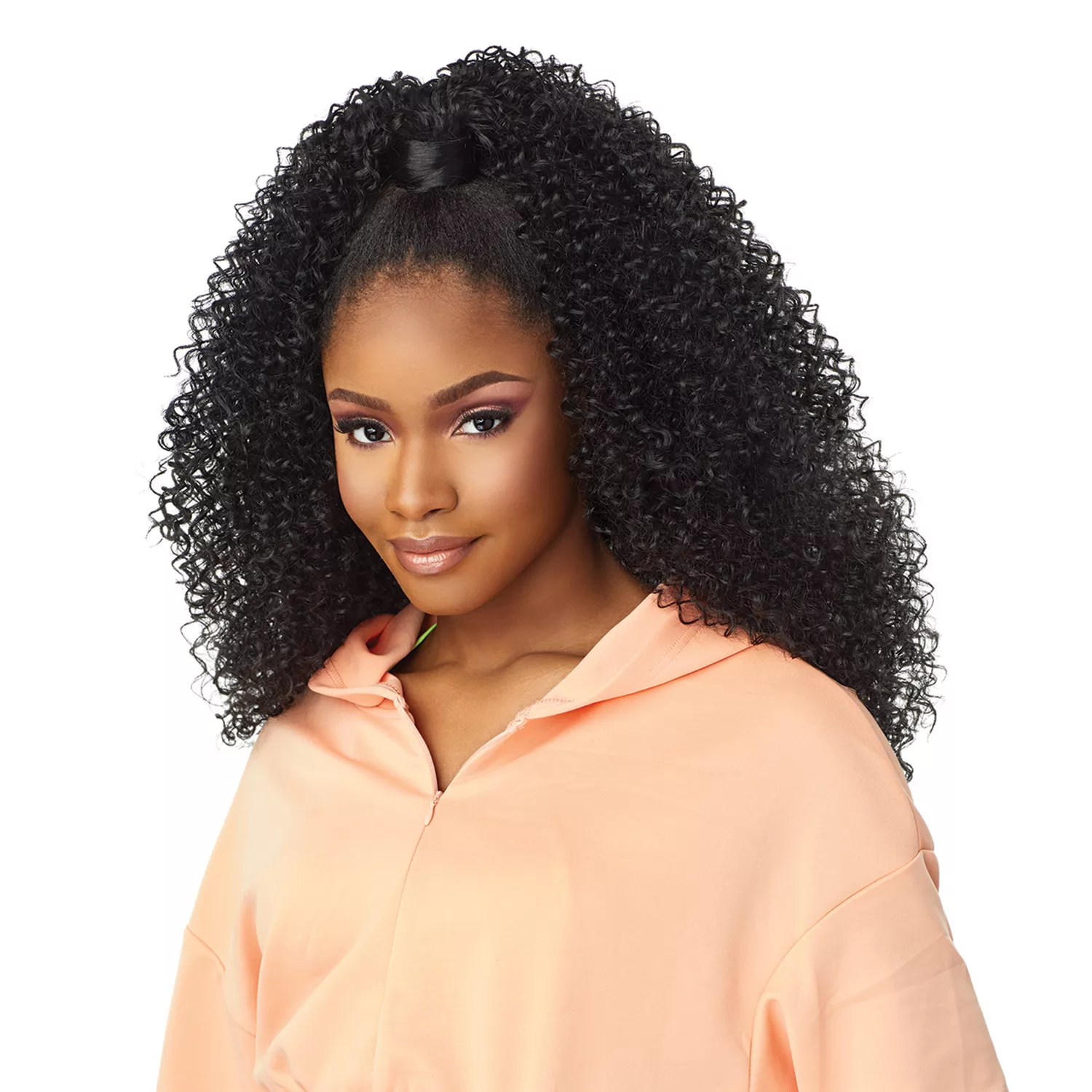 Sensationnel Half Wig N Pony Wrap Instant Up N Down UD 3