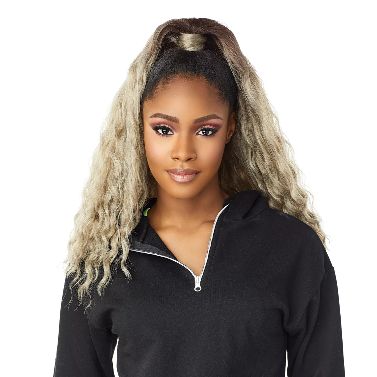 Sensationnel Half Wig N Pony Wrap Instant Up N Down UD 7