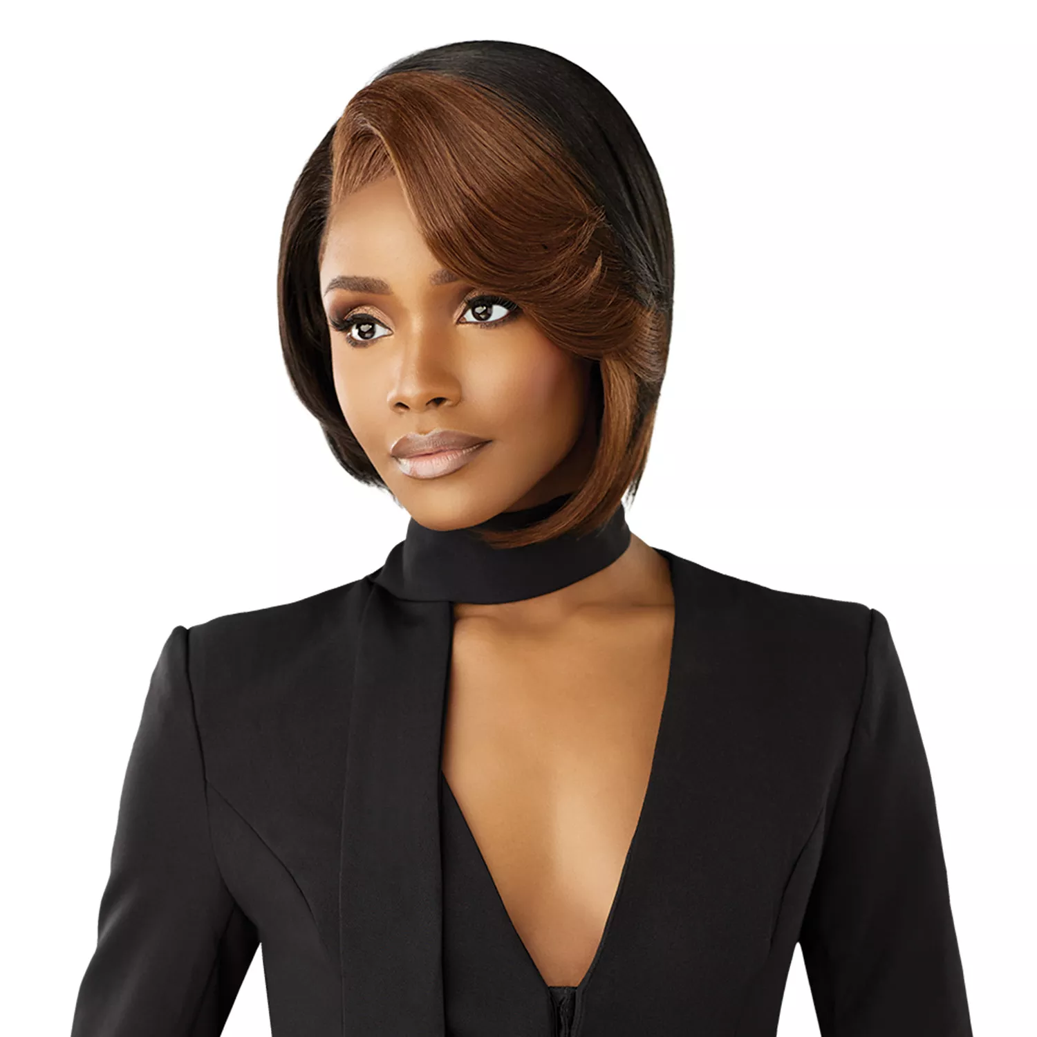 Sensationnel HD Lace Front Wig Butta Lace Glueless Chic Bob Unit 11
