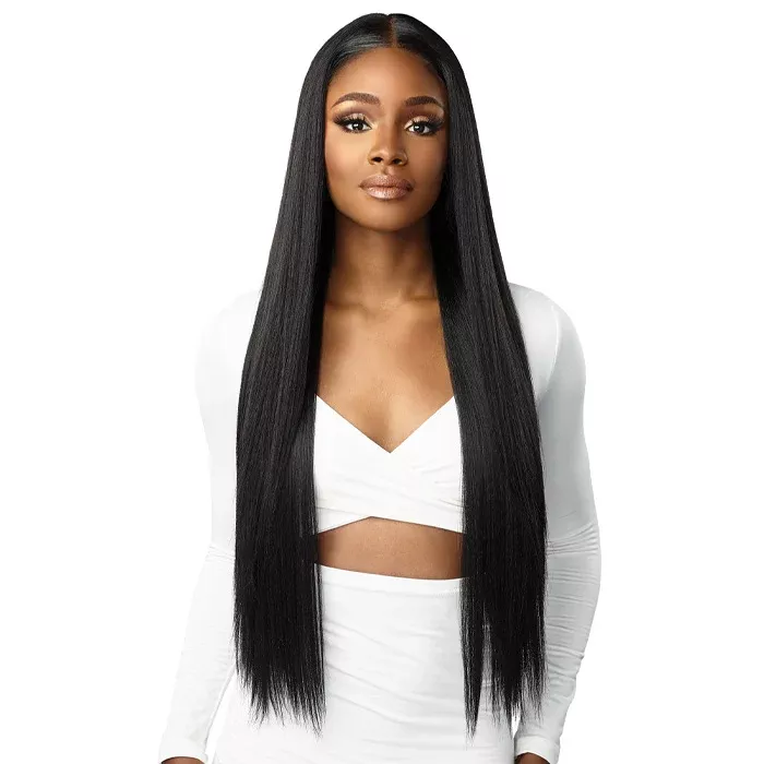Sensationnel Human Hair Blend Butta HD Lace Front Wig - STRAIGHT 32