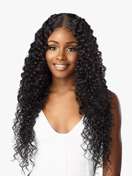 Sensationnel Human Hair Blend HD Butta Lace Front Wig – BOHEMIAN 28