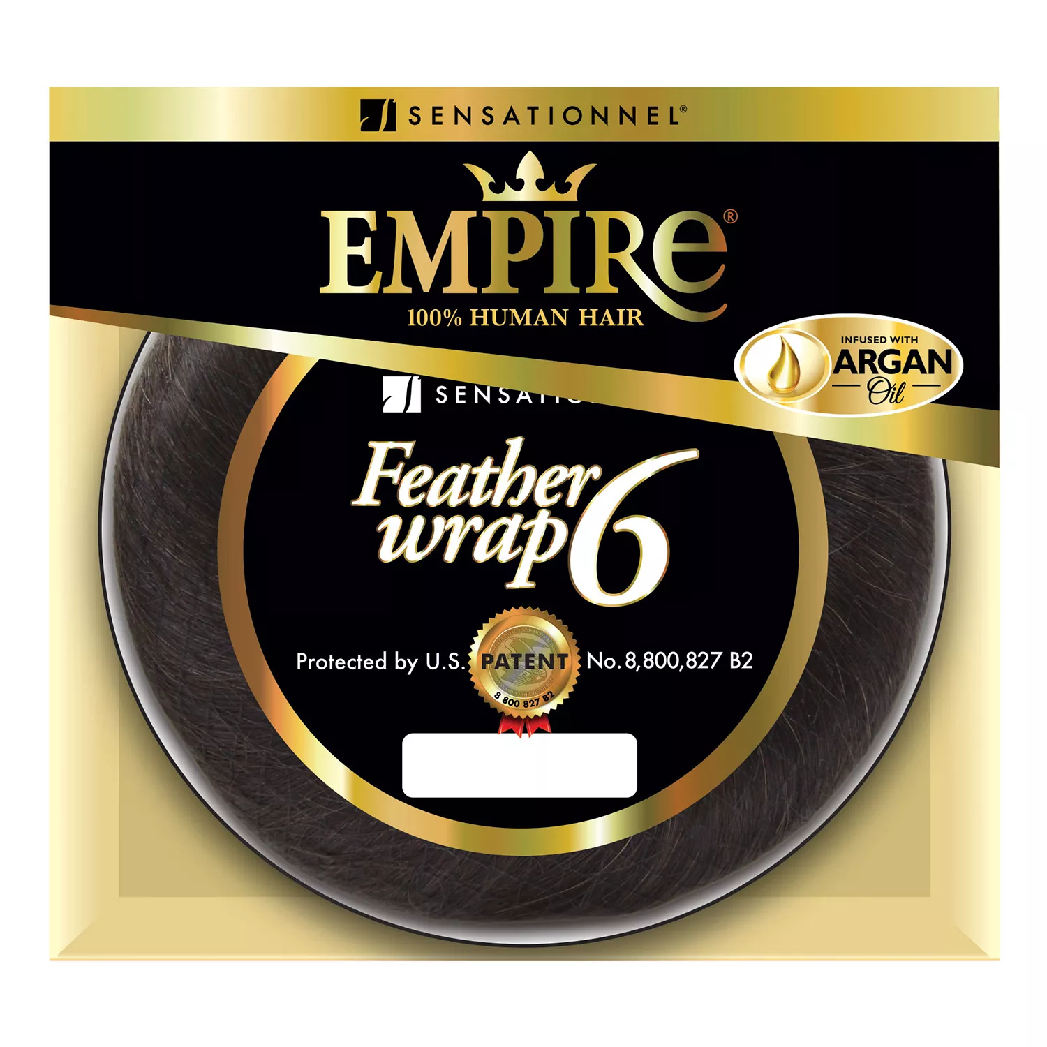Sensationnel Human Hair Weave Empire Bump Feather Wrap 6