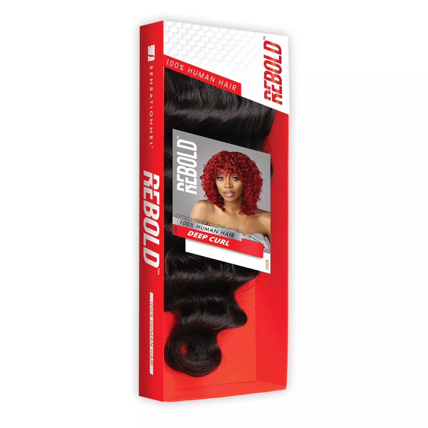 Sensationnel Human Hair Weave Rebold Deep Curl (10"-18")