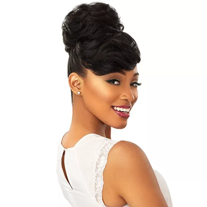 Sensationnel Instant Bun with Bangs CARLA