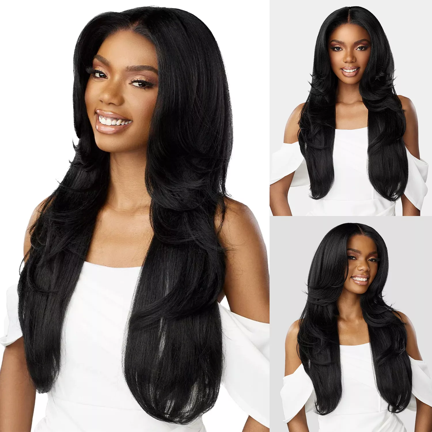 Sensationnel Lace Front Wig BareLace Glueless 13X6 Unit 7