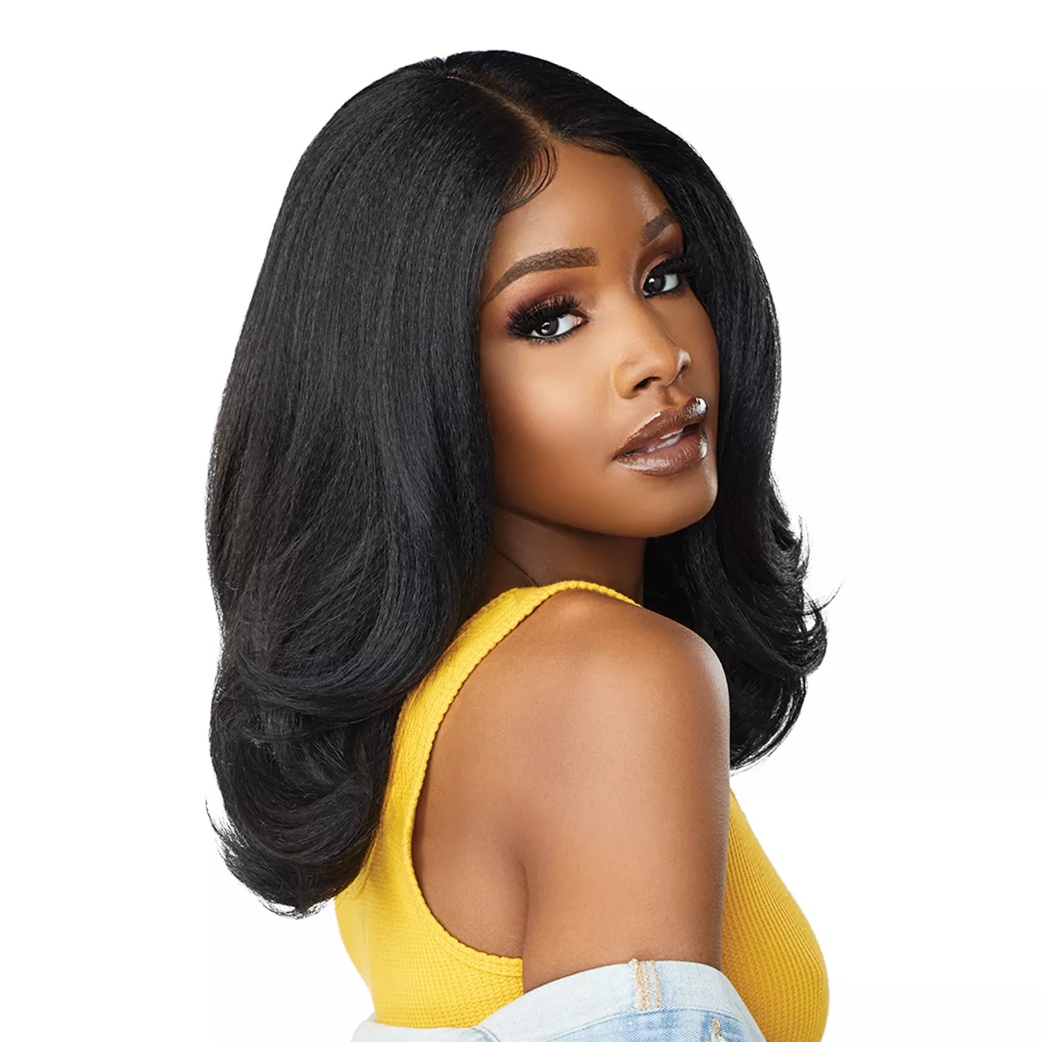 Sensationnel Lace Front Wig Empress Edge Curls Kinks N Co Elite Babe
