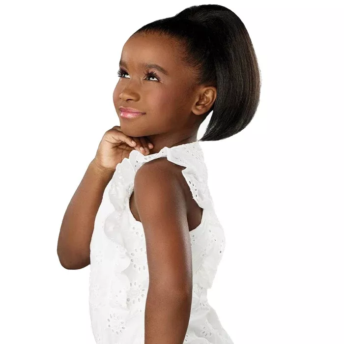 Sensationnel Lulu Pony Mini Kids Ponytail - MARSHMALLOW
