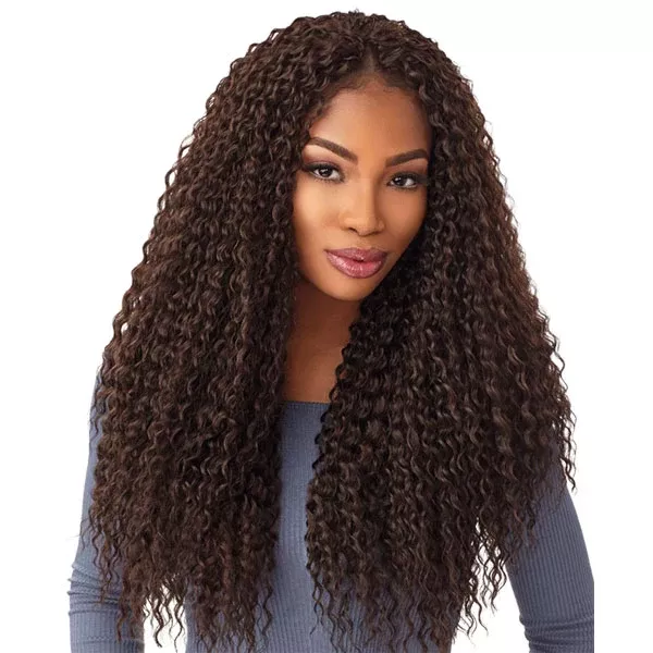 Sensationnel Lulutress Crochet Braid - WET CURLY 18"