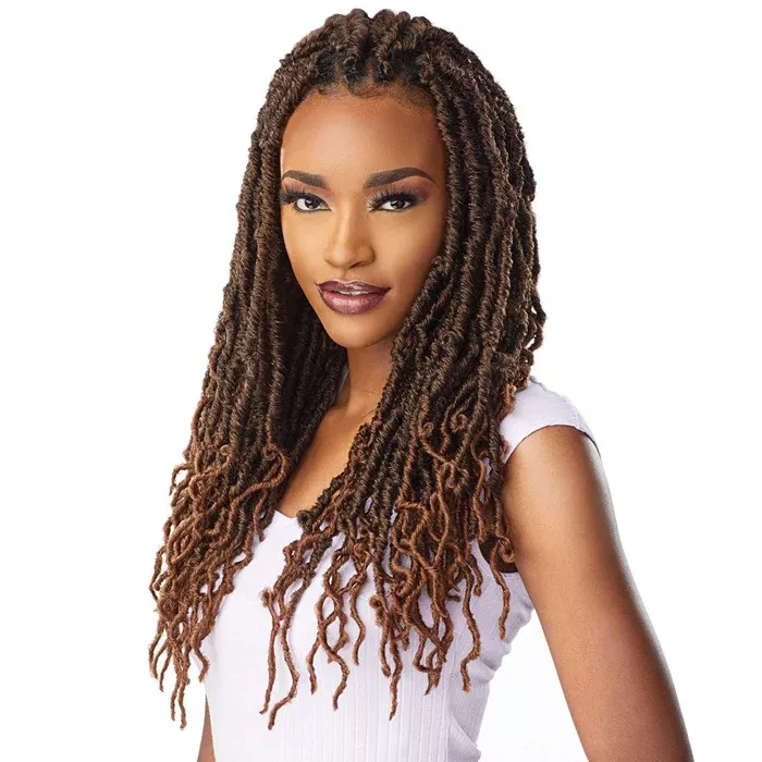 Sensationnel Lulutress Pre-Looped Crochet Braid - 3X DISTRESSED LOCS 18"