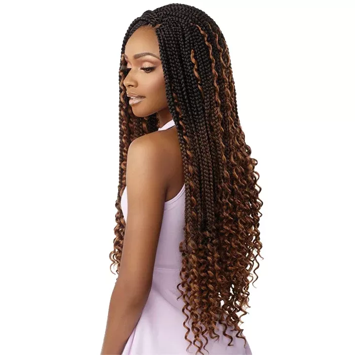 Sensationnel Lulutress Pre-Looped Crochet Braids - BOHO BOX BRAID LARGE 28"3X