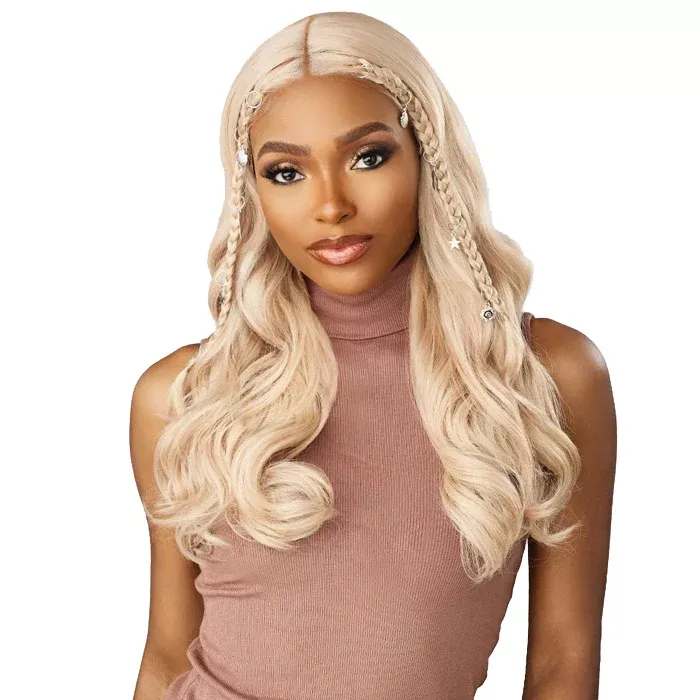 Sensationnel Shear Muse Gold Krush Glueless Wide 5" Deep Pre-Plucked HD Lace Front Wig - JAIYANA
