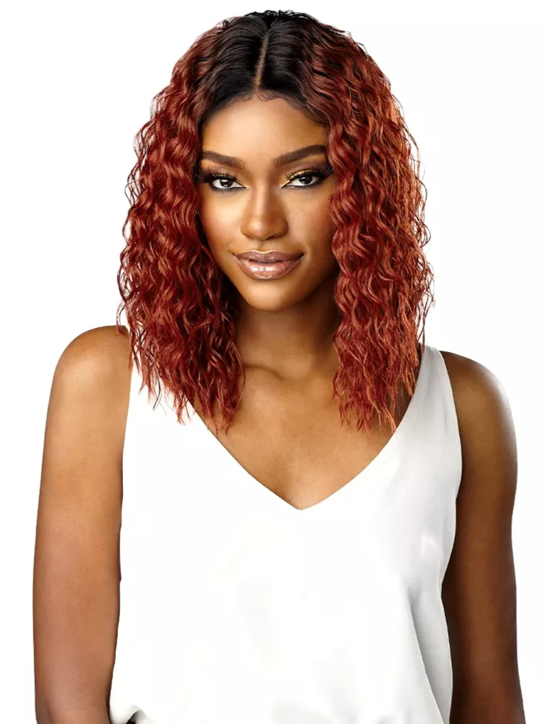 SENSATIONNEL SYNTHETIC DASHLY LACE FRONT WIG - LACE UNIT 17