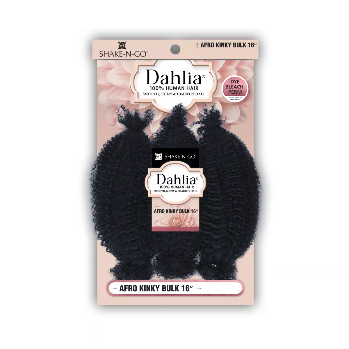 Shake N Go Dahlia 100% Human Hair Braid - AFRO KINKY BULK 16